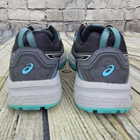 ASICS Gel-Venture 7 Women's 10 Gray Blue Trail Running Shoes Sneakers 1012A652 - Picture 6 of 8